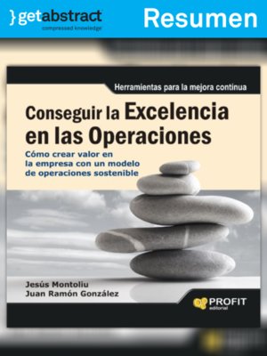cover image of Conseguir la excelencia en las operaciones (resumen)